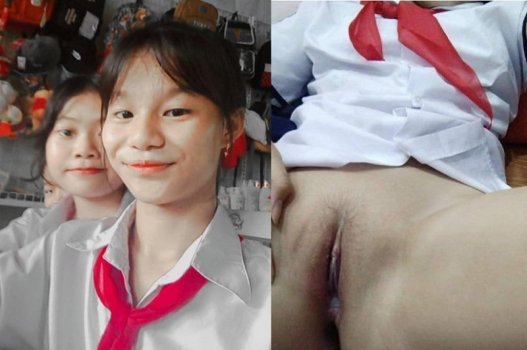 Ăn chịch em cấp 2 mặc khăn quàng đỏ
