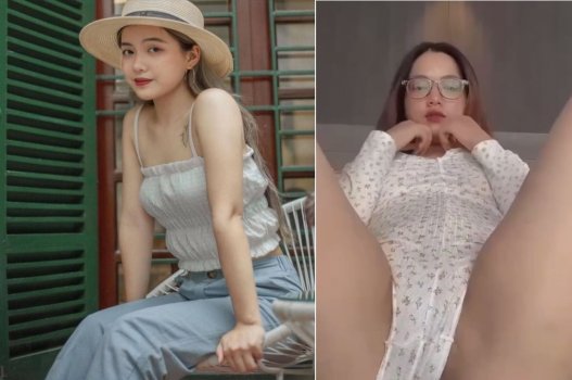 Em xinh đẹp khiêu khích trên 