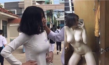 Em học sinh rất phấn khích khi nghe bạn trai chịch
