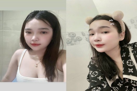 Bộ ngực căng tròn trịa bắn ra dòng nước lấp lánh