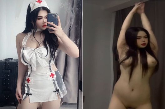 Bà y tá bự ngực chăm sóc chàng bệnh nhân vào buổi tối