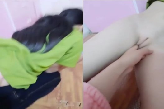 Đi vào nhà học bài, em bị tụt quần ra và không thể thu quần vào