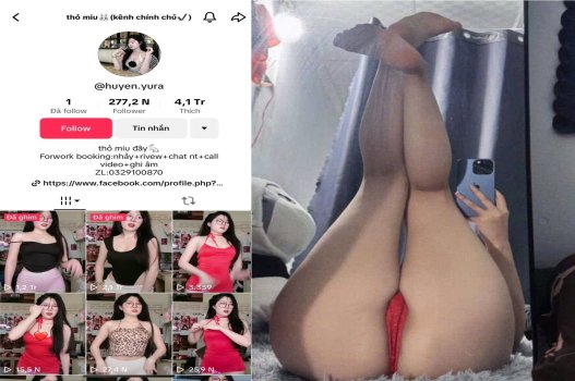 Thỏ Miu mông khủng khoái mông