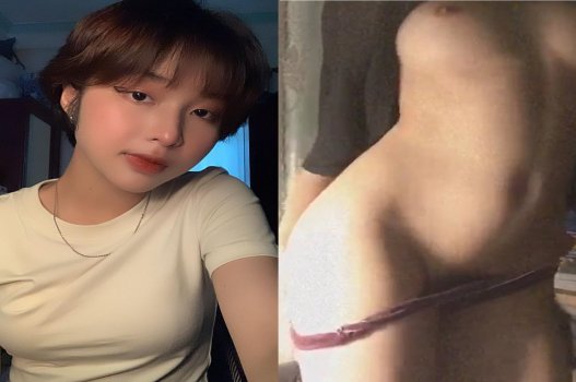 Tóc bob xinh đẹp bị anh chịch đau lồn